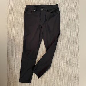 Lululemon mens charcoal gray/black ABC pants